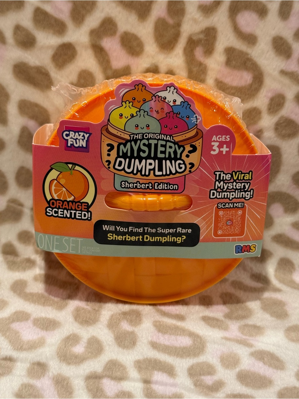 Crazy Fun Original Mystery Dumpling Sherbet Edition Orange Scented New & Sealed